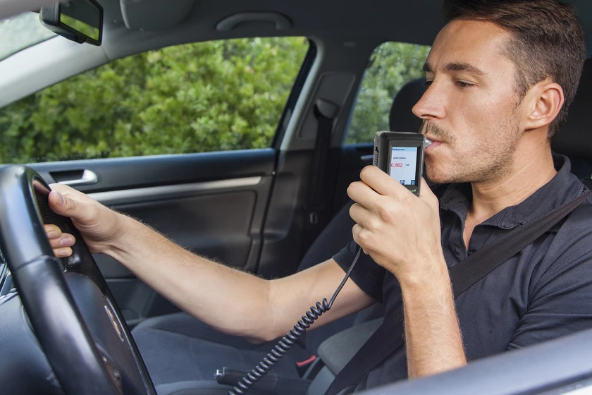 VEHICLE IGNITION INTERLOCKING WITH BREATHALYSER AND GPS TRACKER